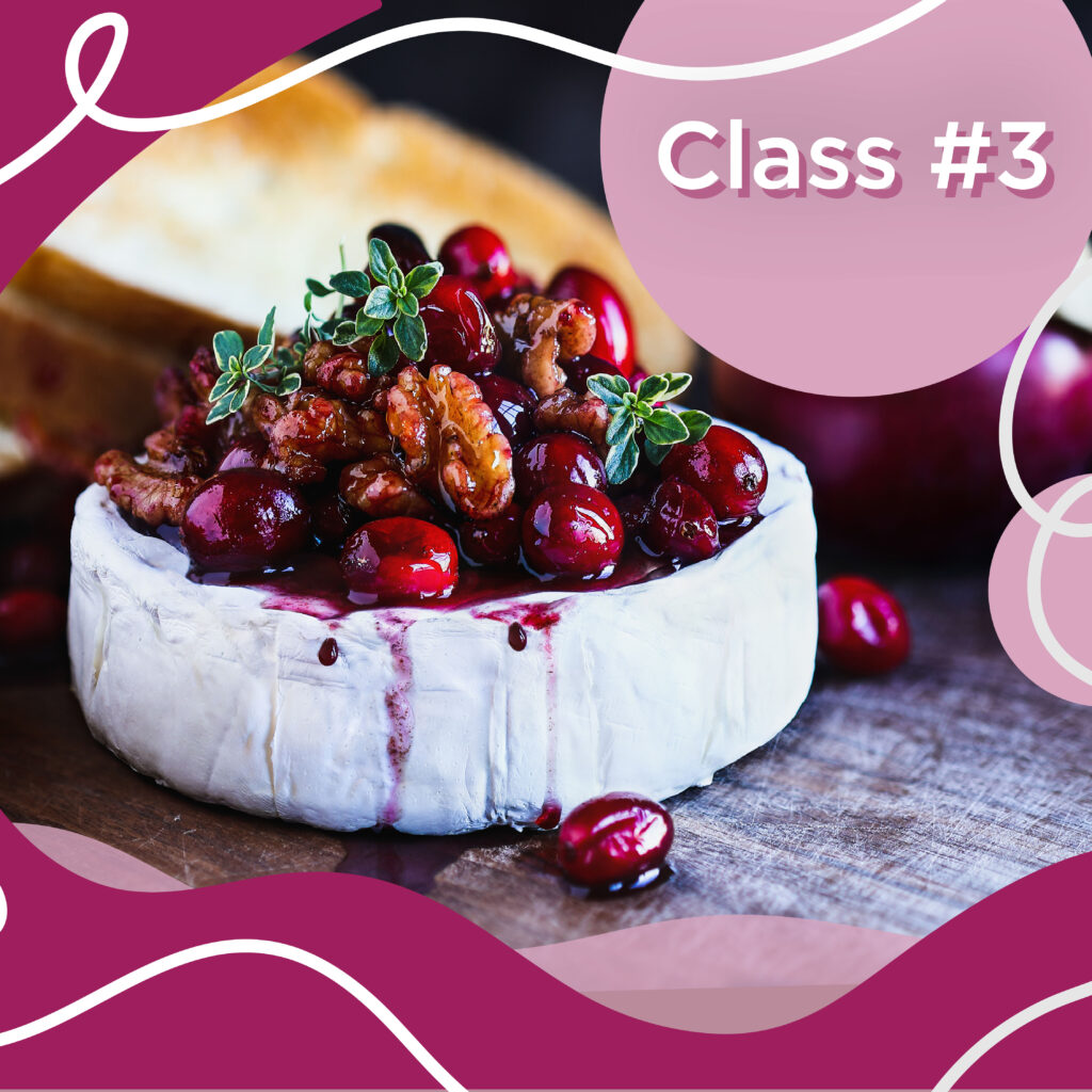 Cranberry Brie Biscuit Dip