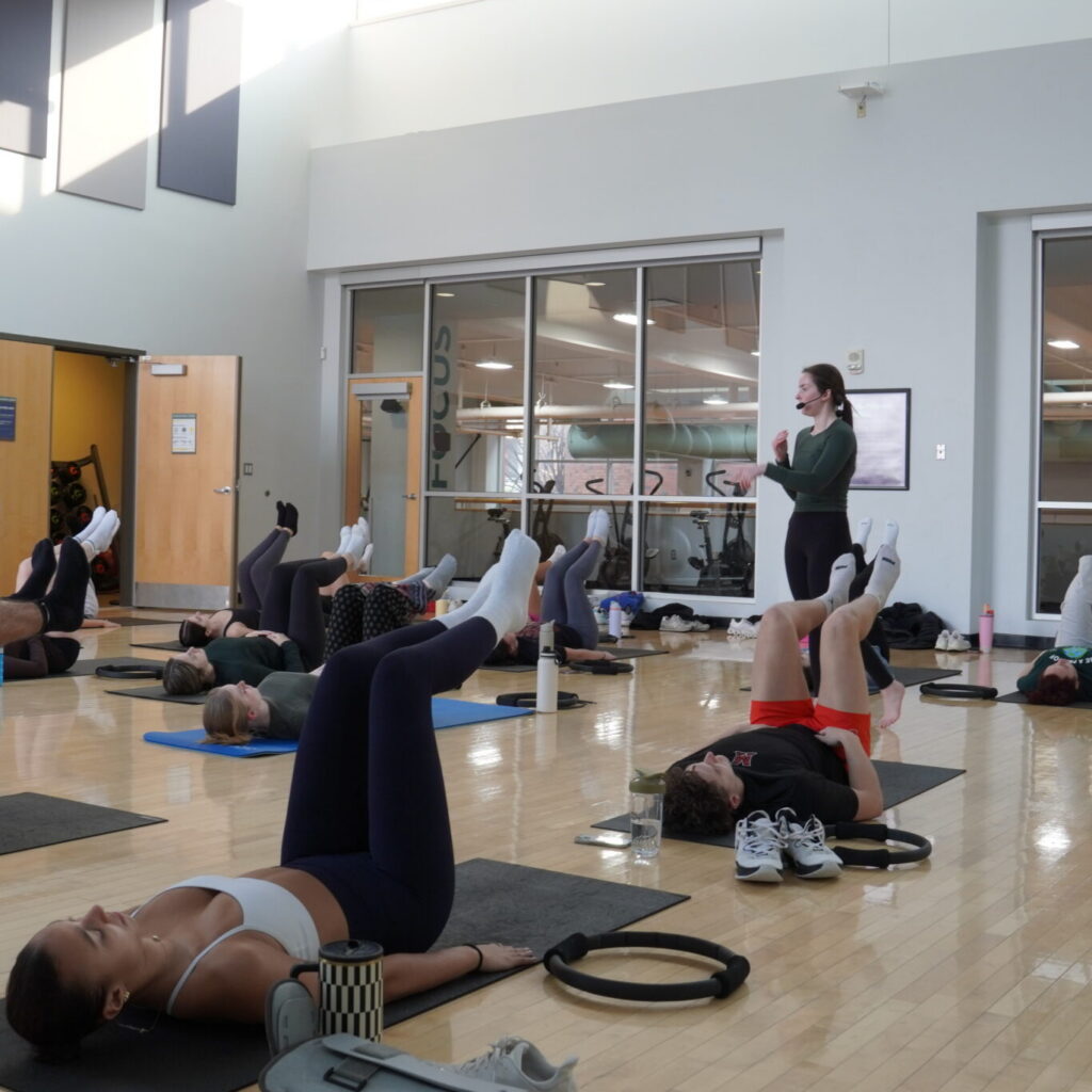 Pilates class